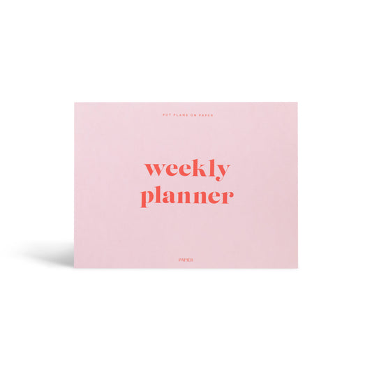 Weekly Desk Planner, Undated - Joy