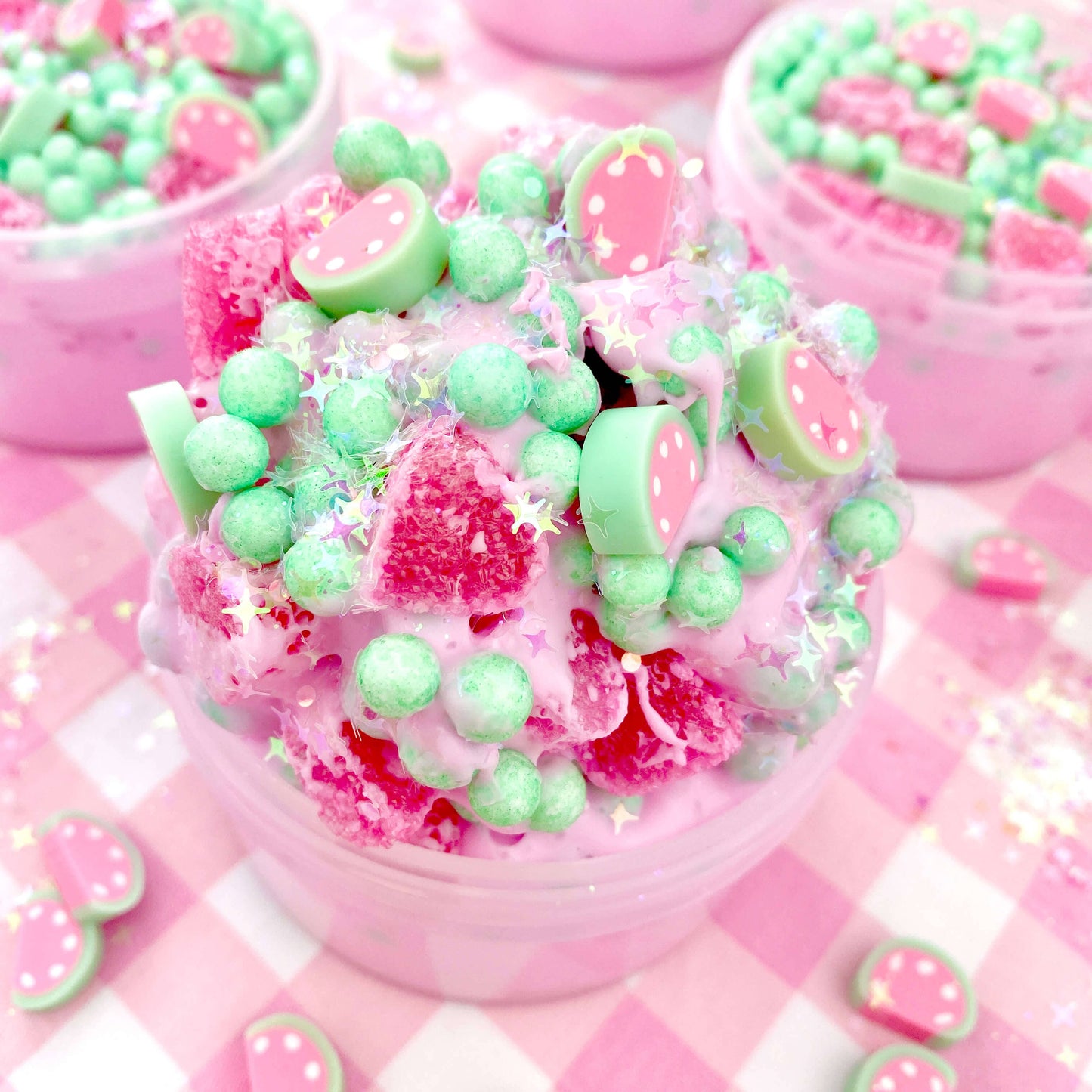 Watermelon Patch Semi-Floam Slime (4pcs/case) - WS