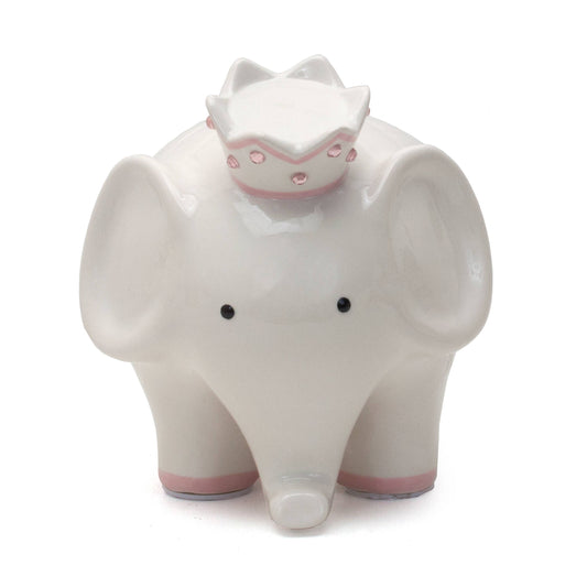 White With Pink Coco Elephant