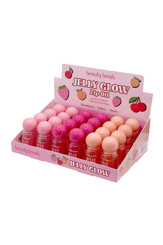 Beauty Treats 541 Jelly Glow Fruit Lip Oil - 24pcs