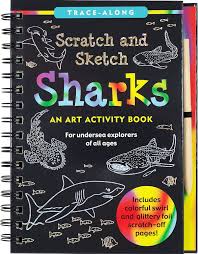 Sharks Scratch & Sketch