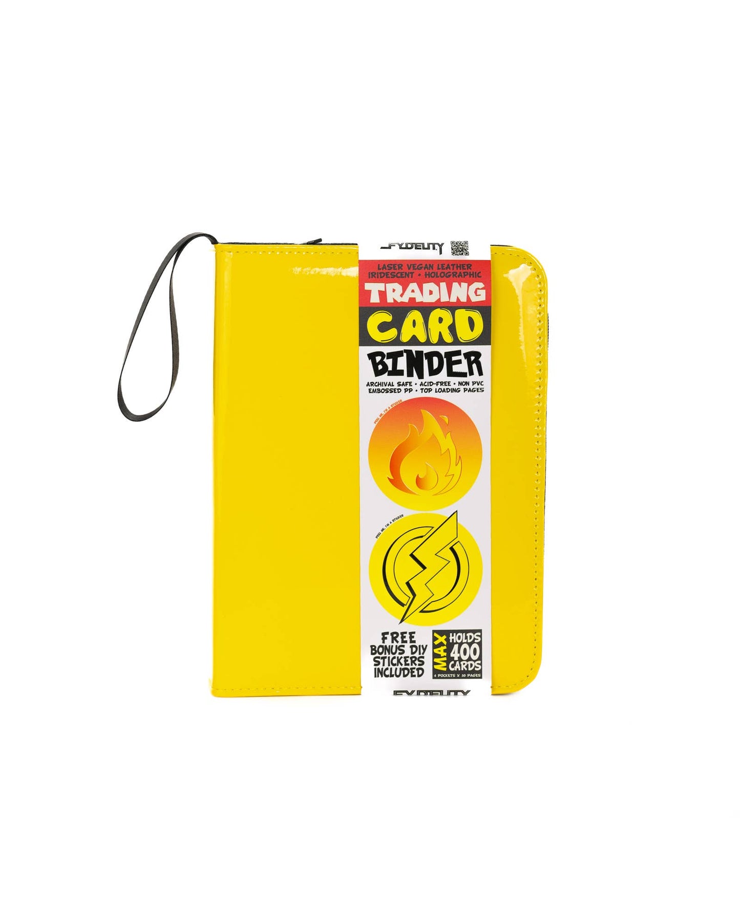 Trading Card Binder - Patent Yellow