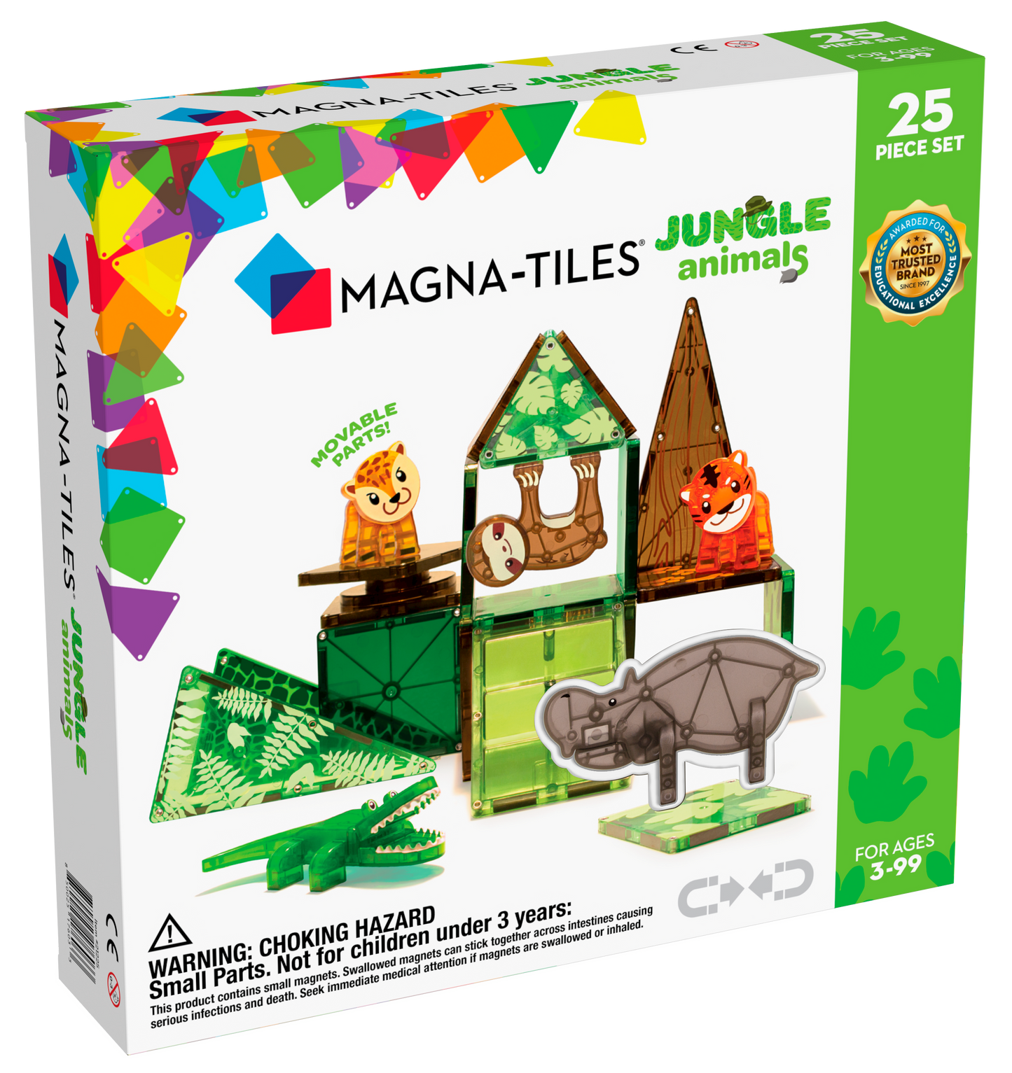Magna-Tiles Jungle 25pc