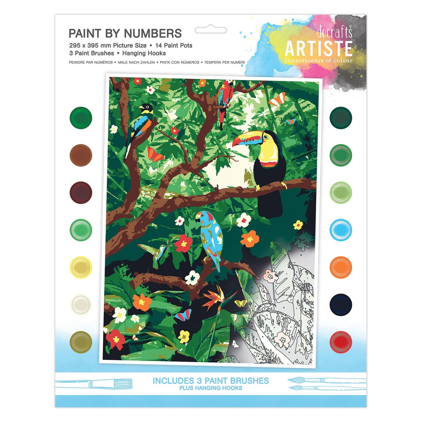 Paint By Numbers - Endangered Rainforest