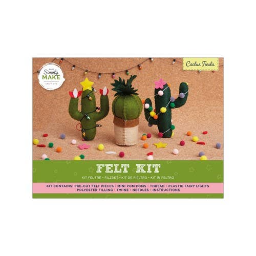 Cactus Felt Kit - Set of 3