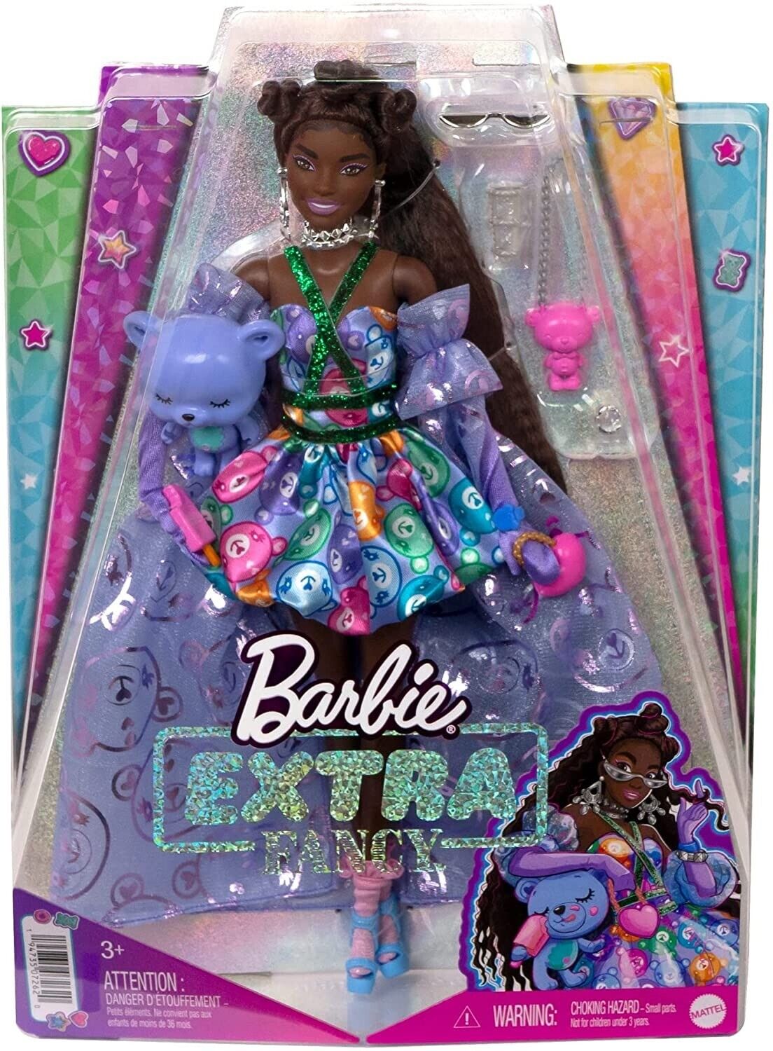 Barbie® Extra Fancy™ Doll Purple Dress